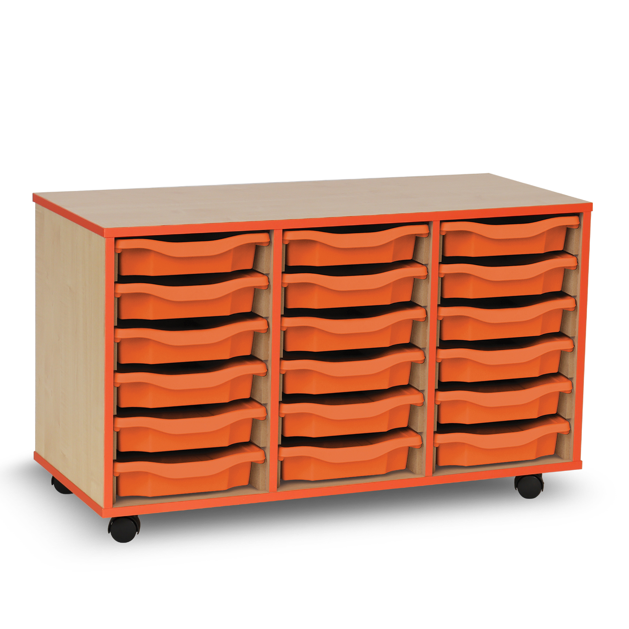 18 Shallow Tray Unit Coloured Edging - Image 6