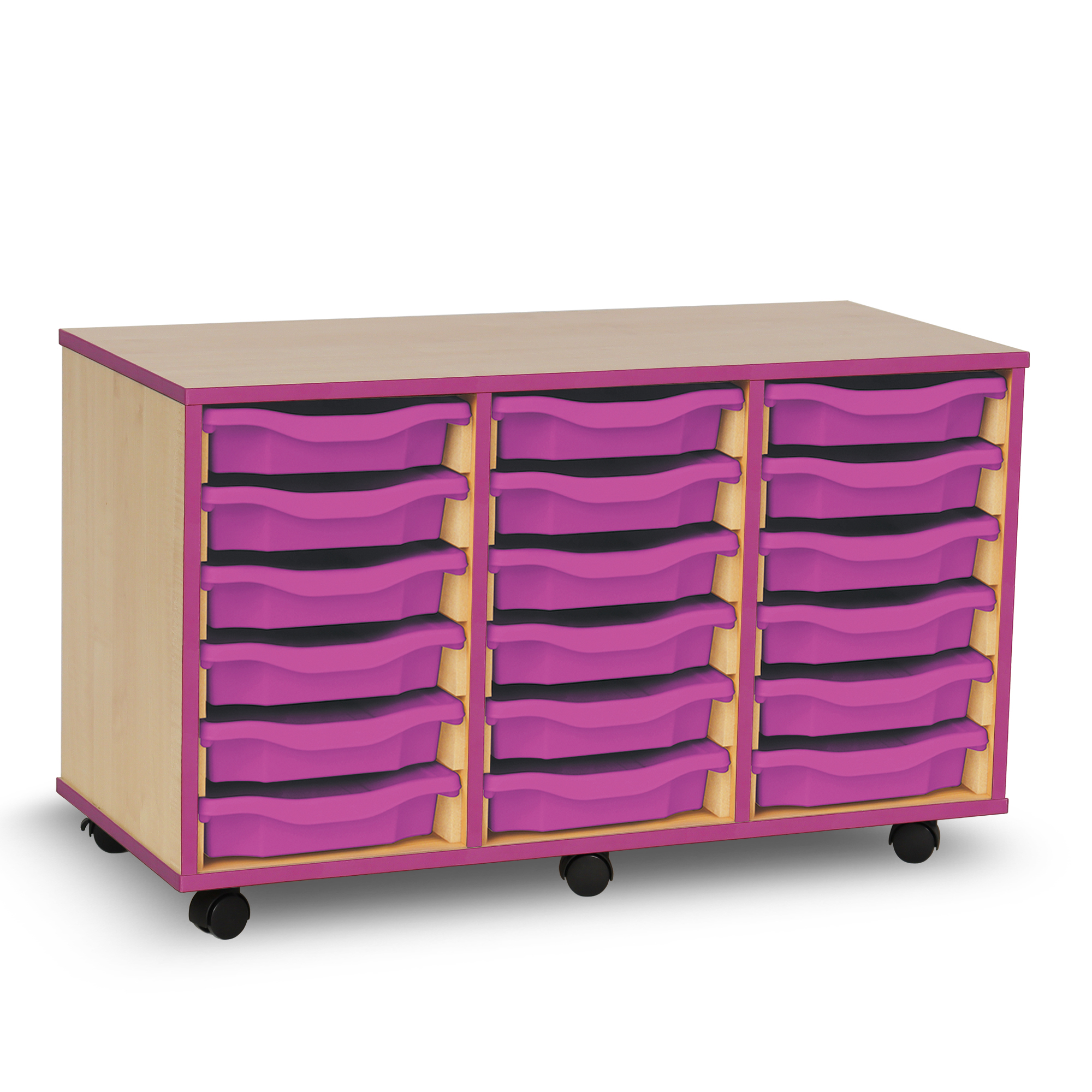 18 Shallow Tray Unit Coloured Edging - Image 5