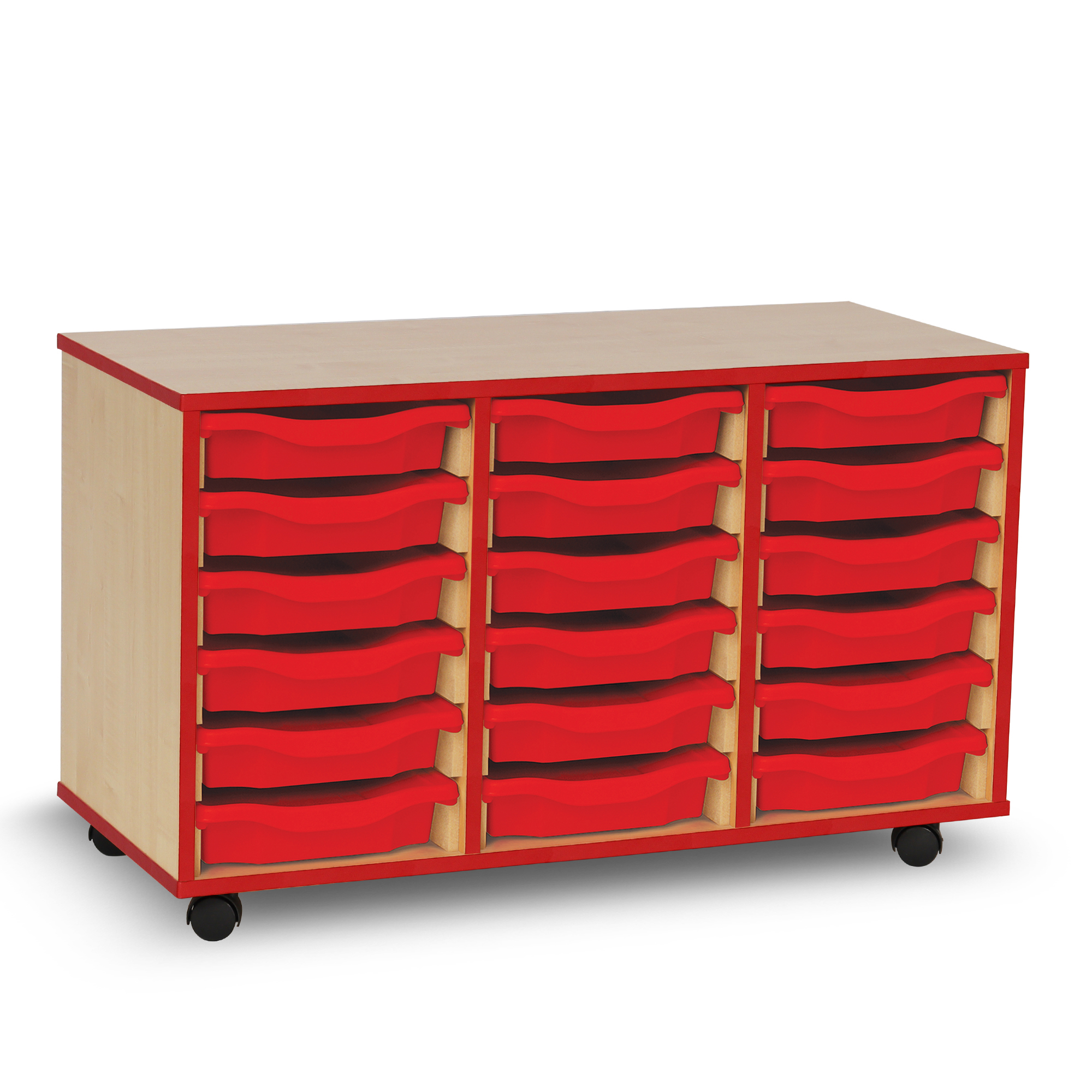 18 Shallow Tray Unit Coloured Edging - Image 4