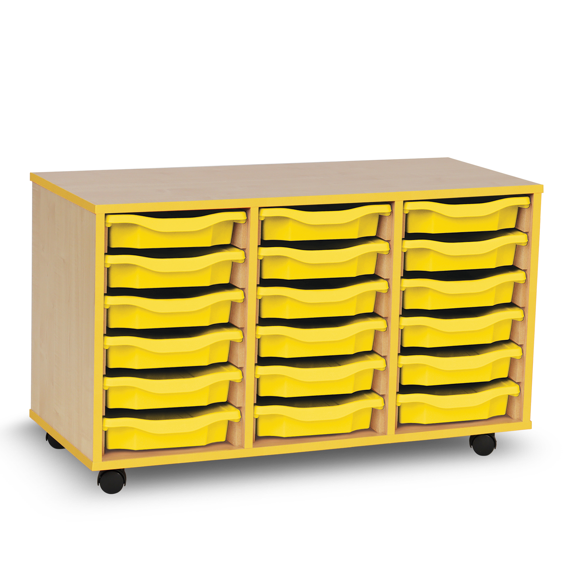 18 Shallow Tray Unit Coloured Edging - Image 2