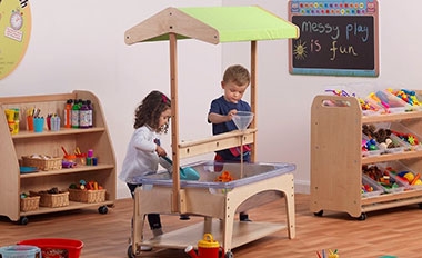 Mini Messy Play Zone