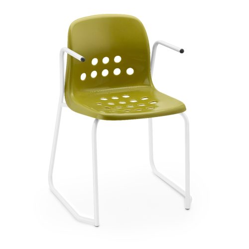Apero Skid Based Chair with Arms
