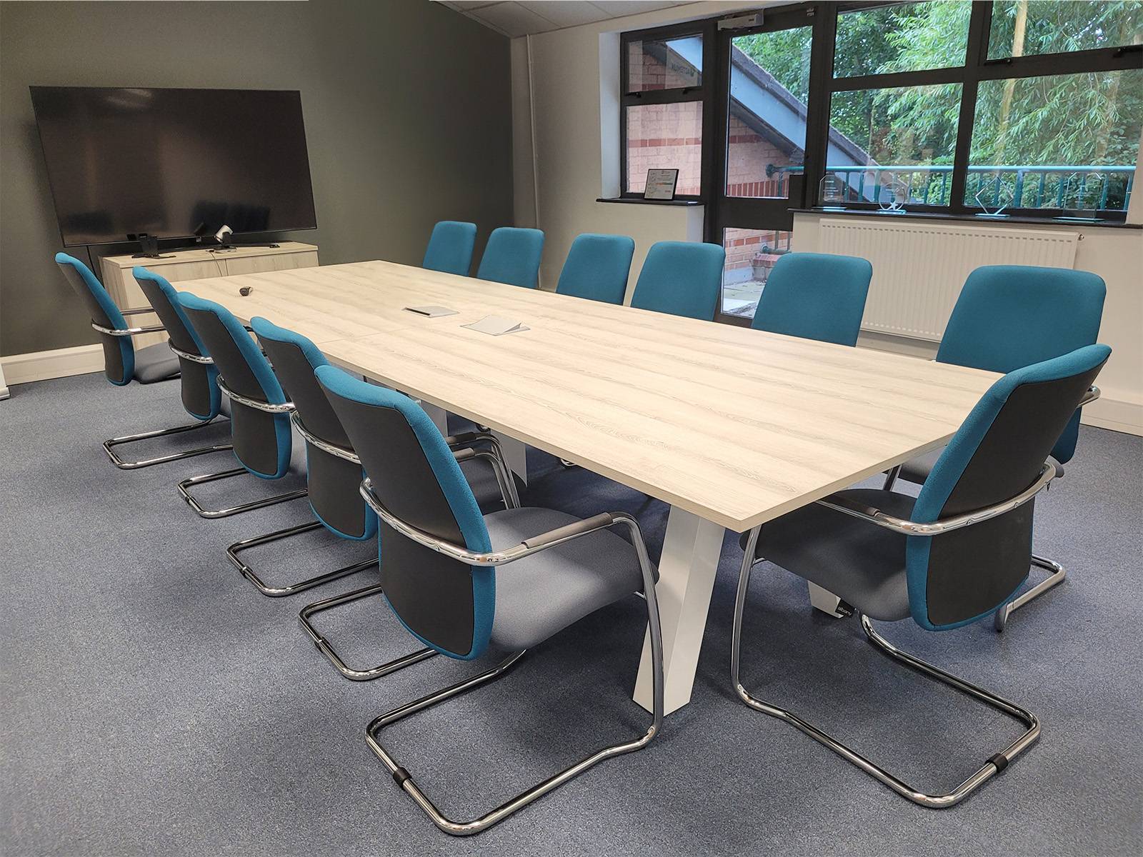 Force Rectangular Boardroom Table - Image 3