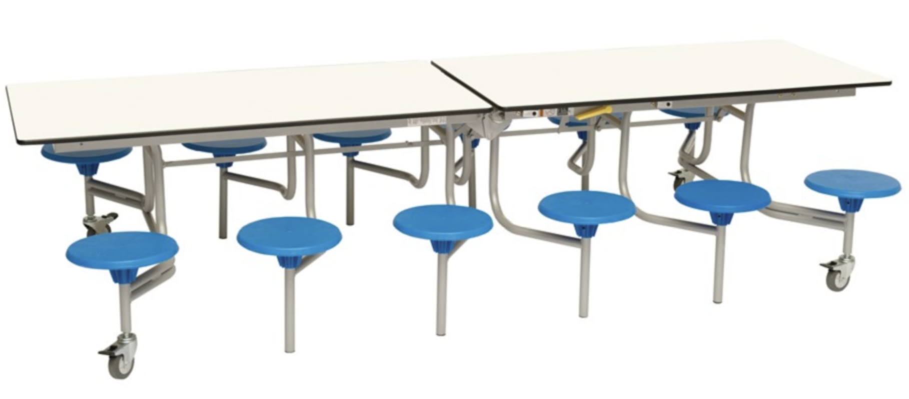 Spaceright 12 Seat Rectangular Mobile Folding Table - Image 4