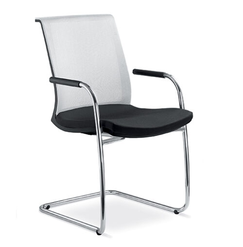 Lyra Net Visitor Chair Mesh Back