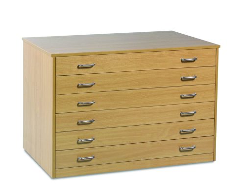6 Drawer Plan Chest