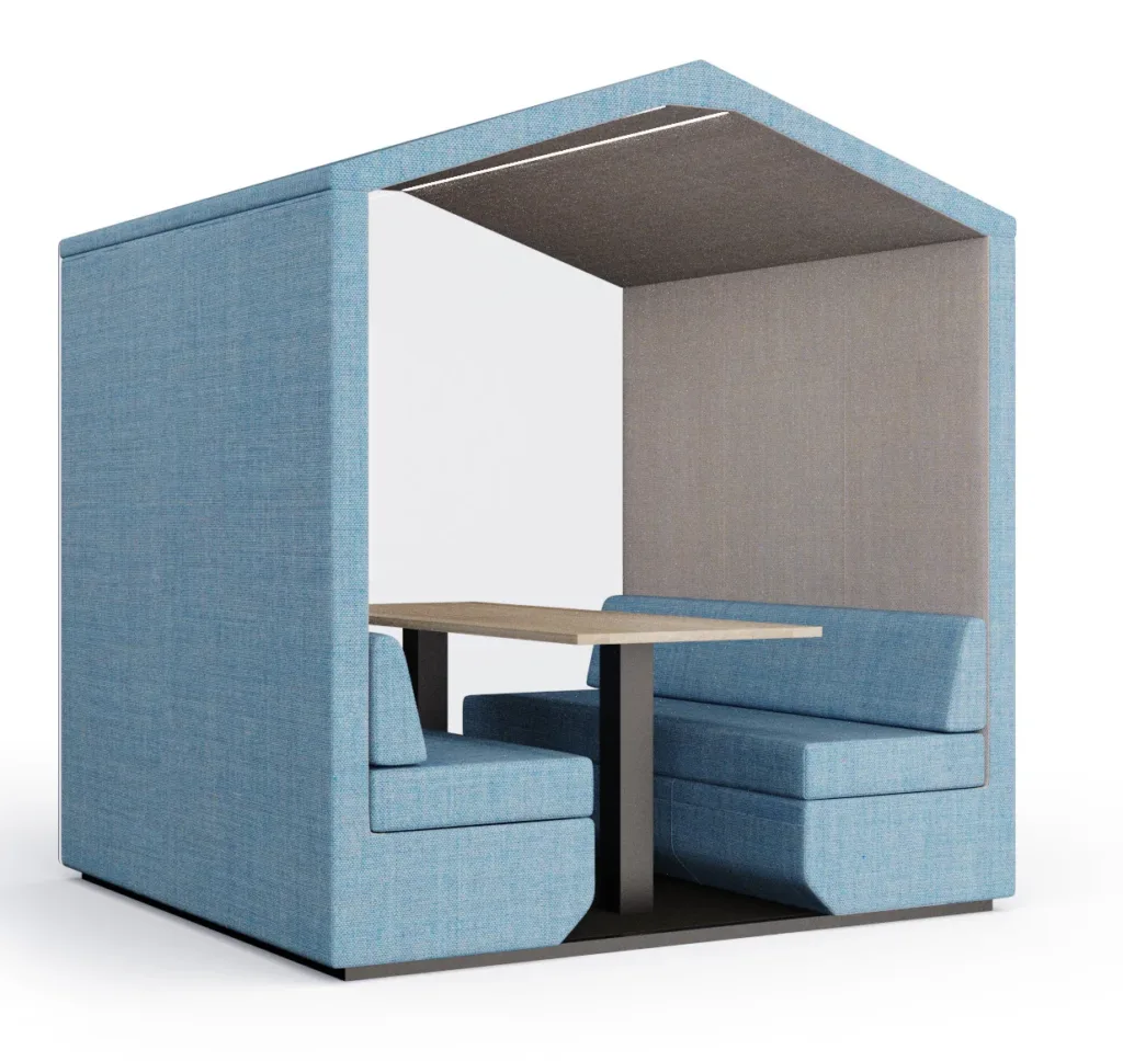 Bea meeting pod 4 seat office booth