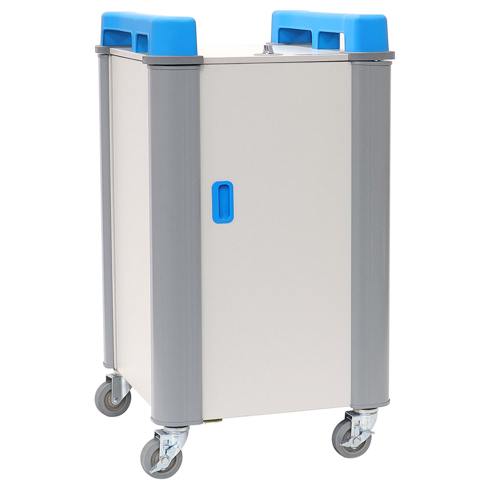 LapCabby 16 Vertical Compact Charging Trolley – 16 Device Laptop & Chromebook Storage (Mobile) - Image 2