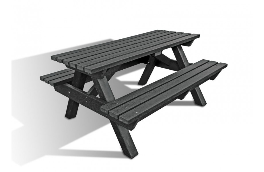 Marmax Sturdy Picnic Bench Extended Top - Image 2