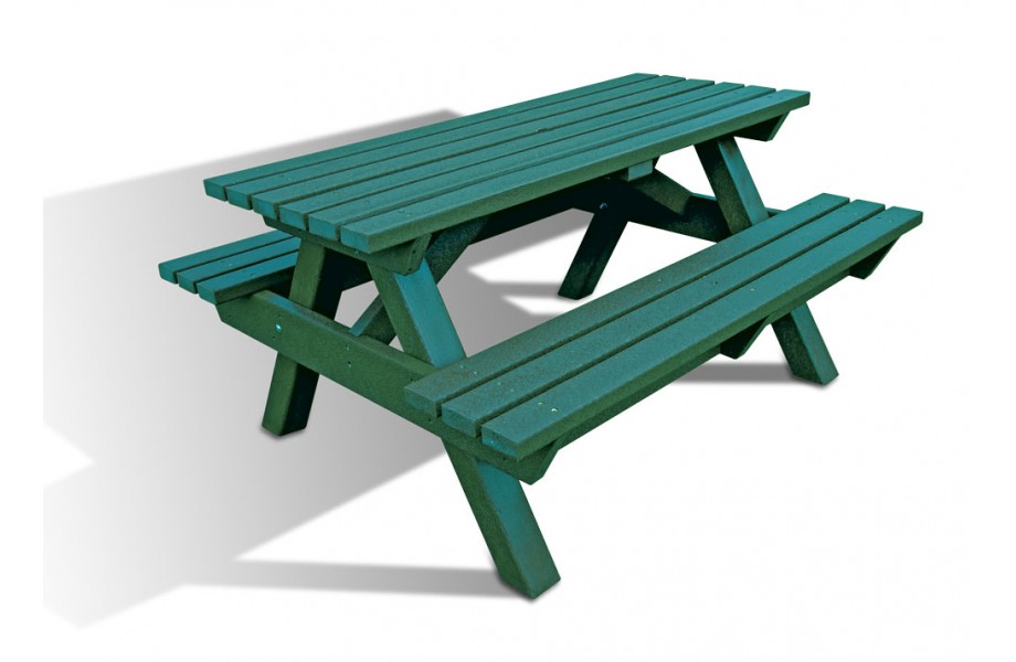 Marmax Sturdy Picnic Bench Extended Top - Image 6