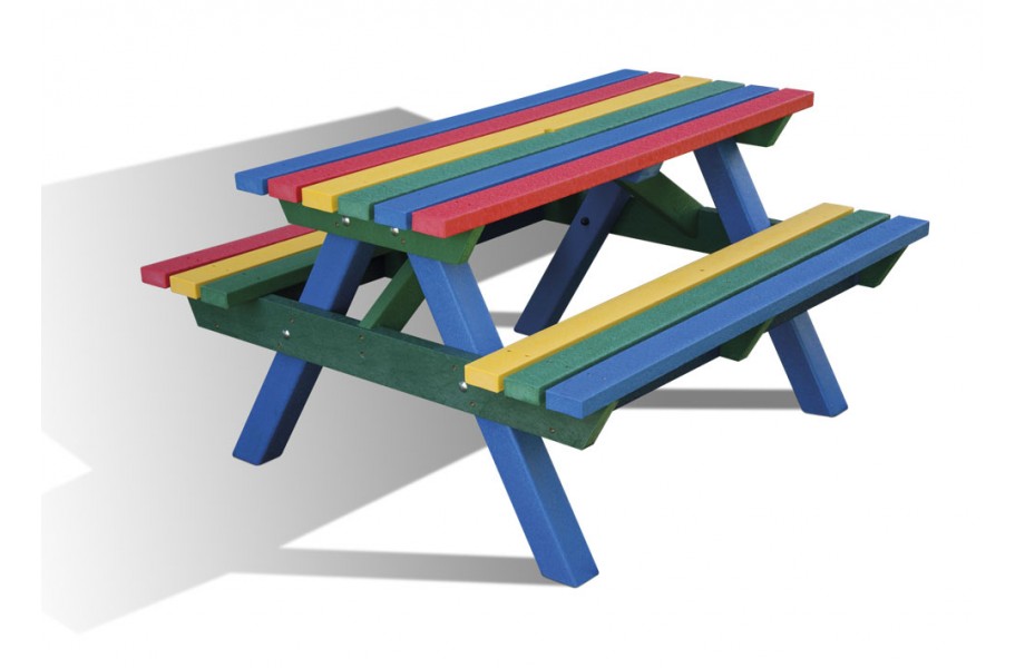 Marmax Sturdy Picnic Bench Extended Top - Image 8