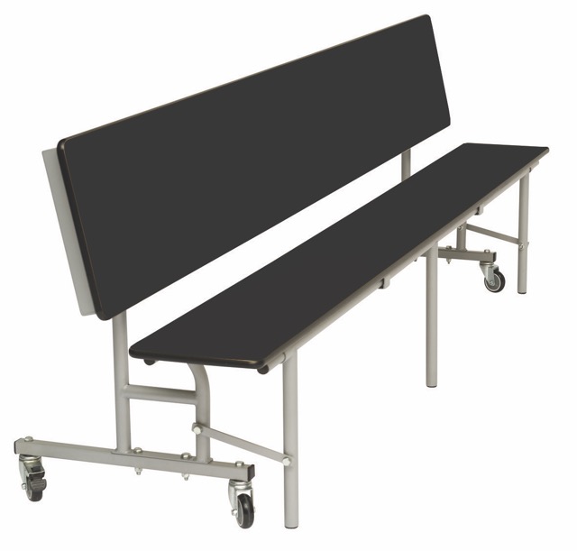 Spaceright Convertible Mobile Folding Bench Unit – School Dining Table - Image 5