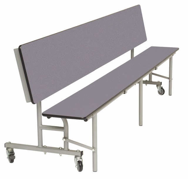 Spaceright Convertible Mobile Folding Bench Unit – School Dining Table - Image 6