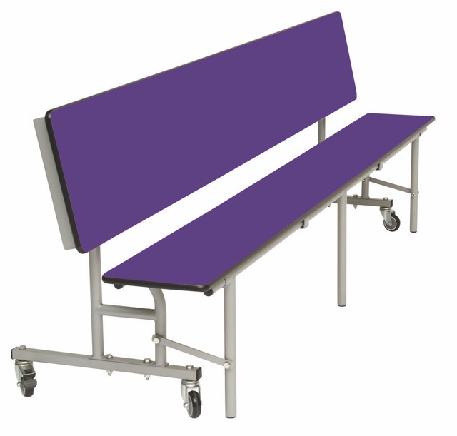 Spaceright Convertible Mobile Folding Bench Unit – School Dining Table - Image 13