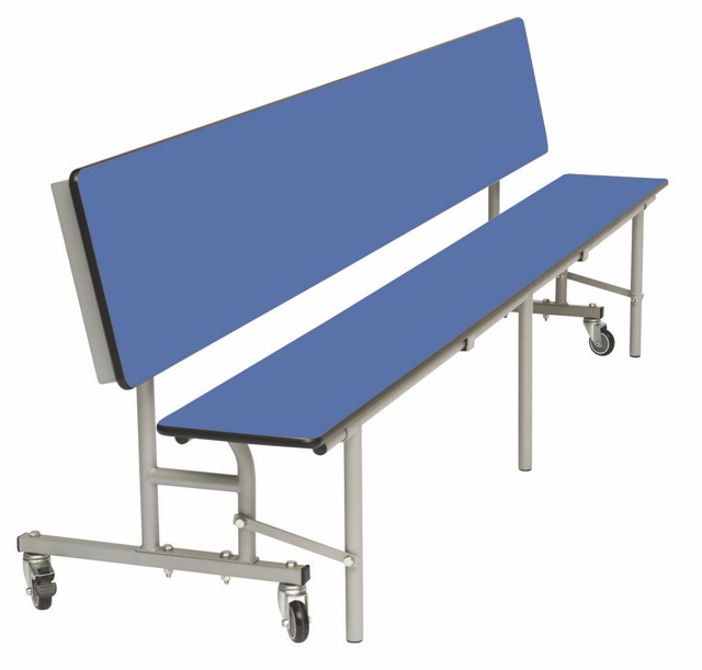 Spaceright Convertible Mobile Folding Bench Unit – School Dining Table - Image 15