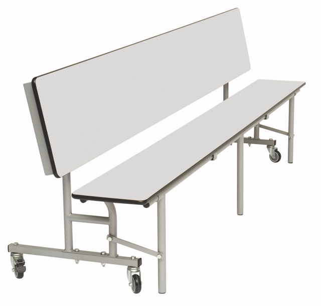 Spaceright Convertible Mobile Folding Bench Unit – School Dining Table - Image 16