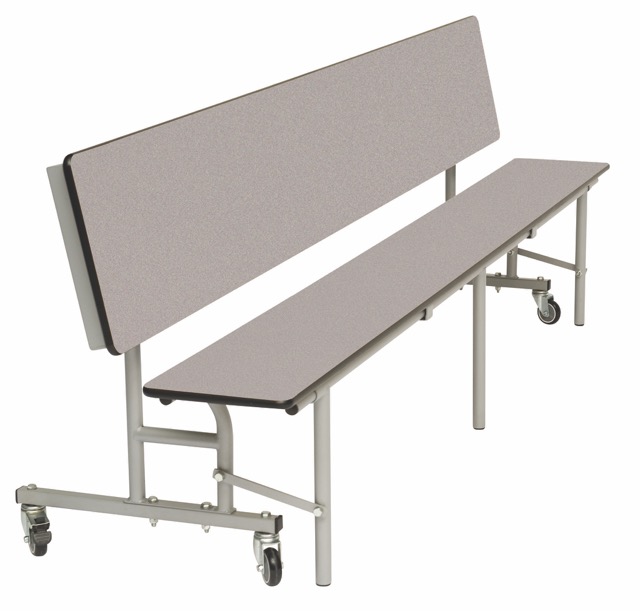 Spaceright Convertible Mobile Folding Bench Unit – School Dining Table - Image 8