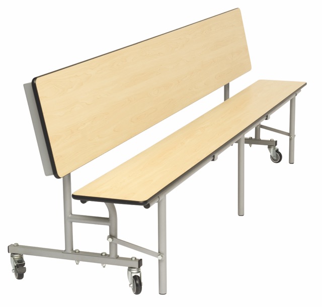 Spaceright Convertible Mobile Folding Bench Unit – School Dining Table - Image 10