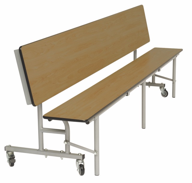 Spaceright Convertible Mobile Folding Bench Unit – School Dining Table - Image 11