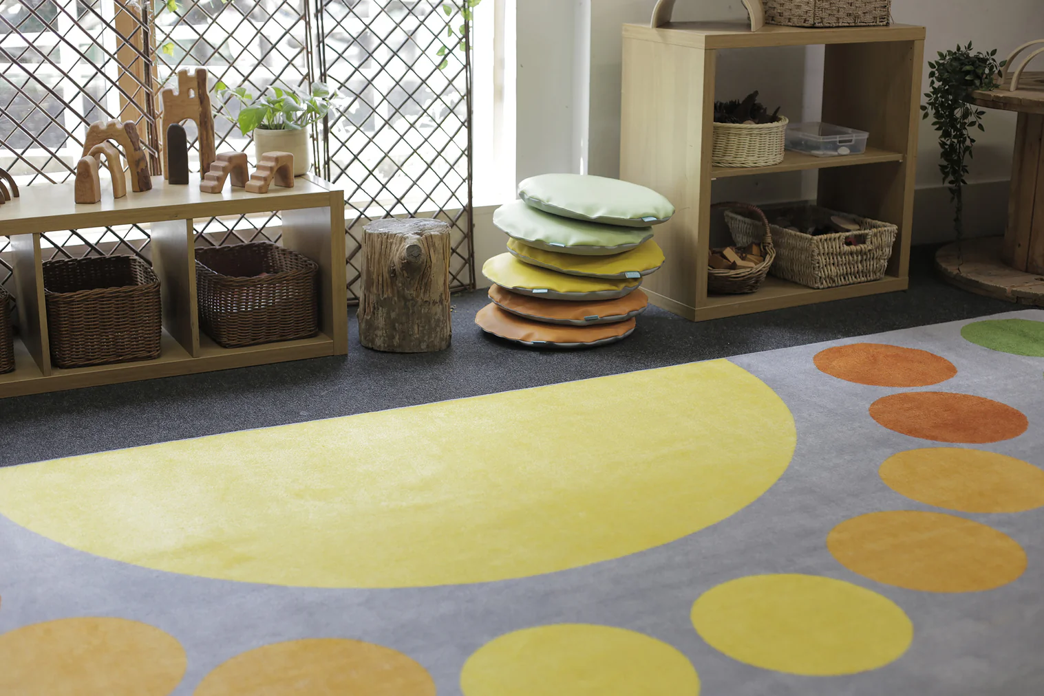 Safari Large Semi Circle Placement Carpet - Image 2