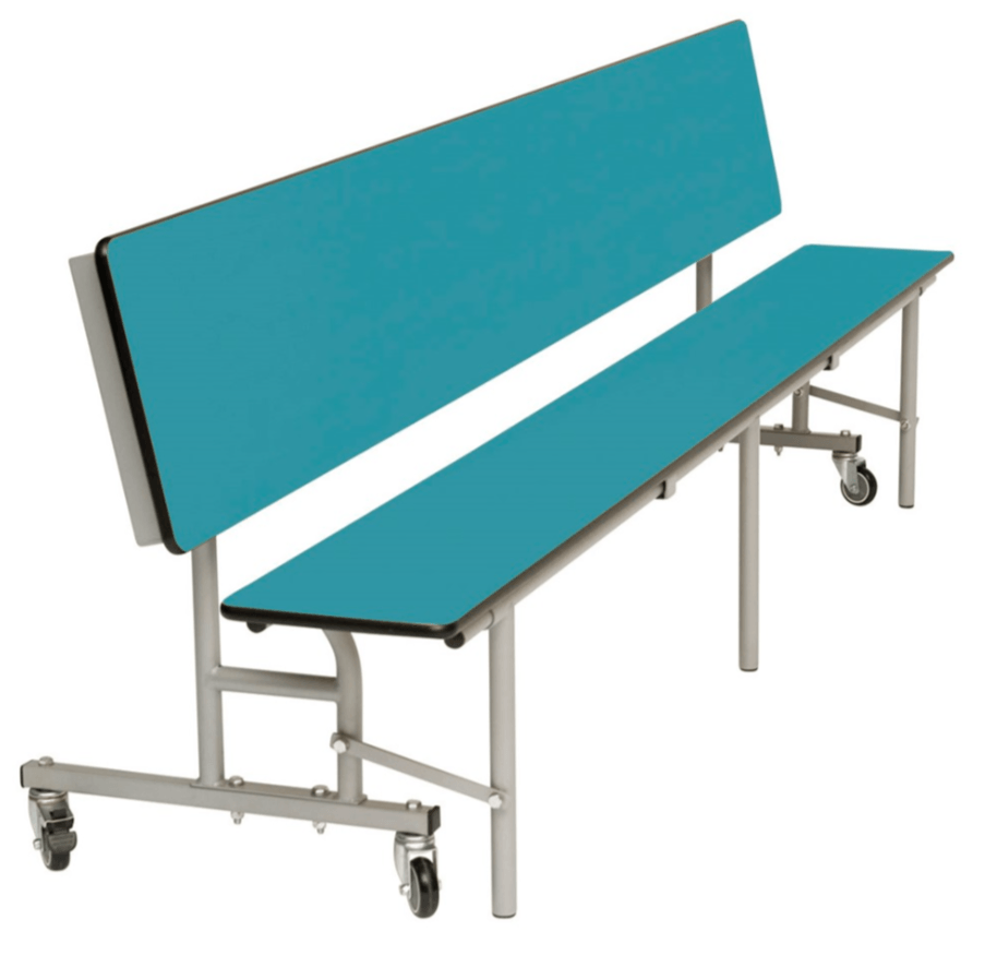 Spaceright Convertible Mobile Folding Bench Unit – School Dining Table - Image 3