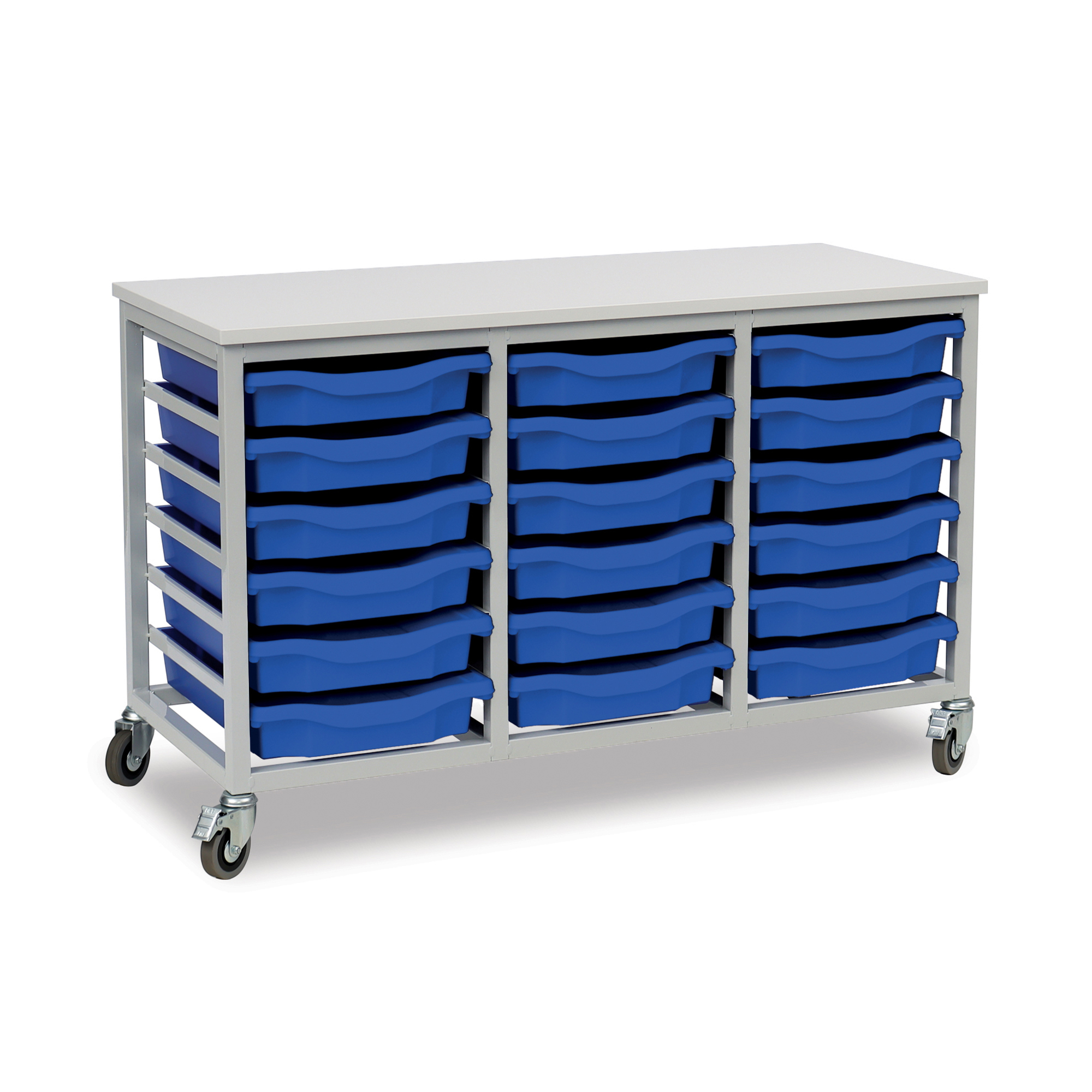 18 Mobile Shallow Tray Unit - Image 16