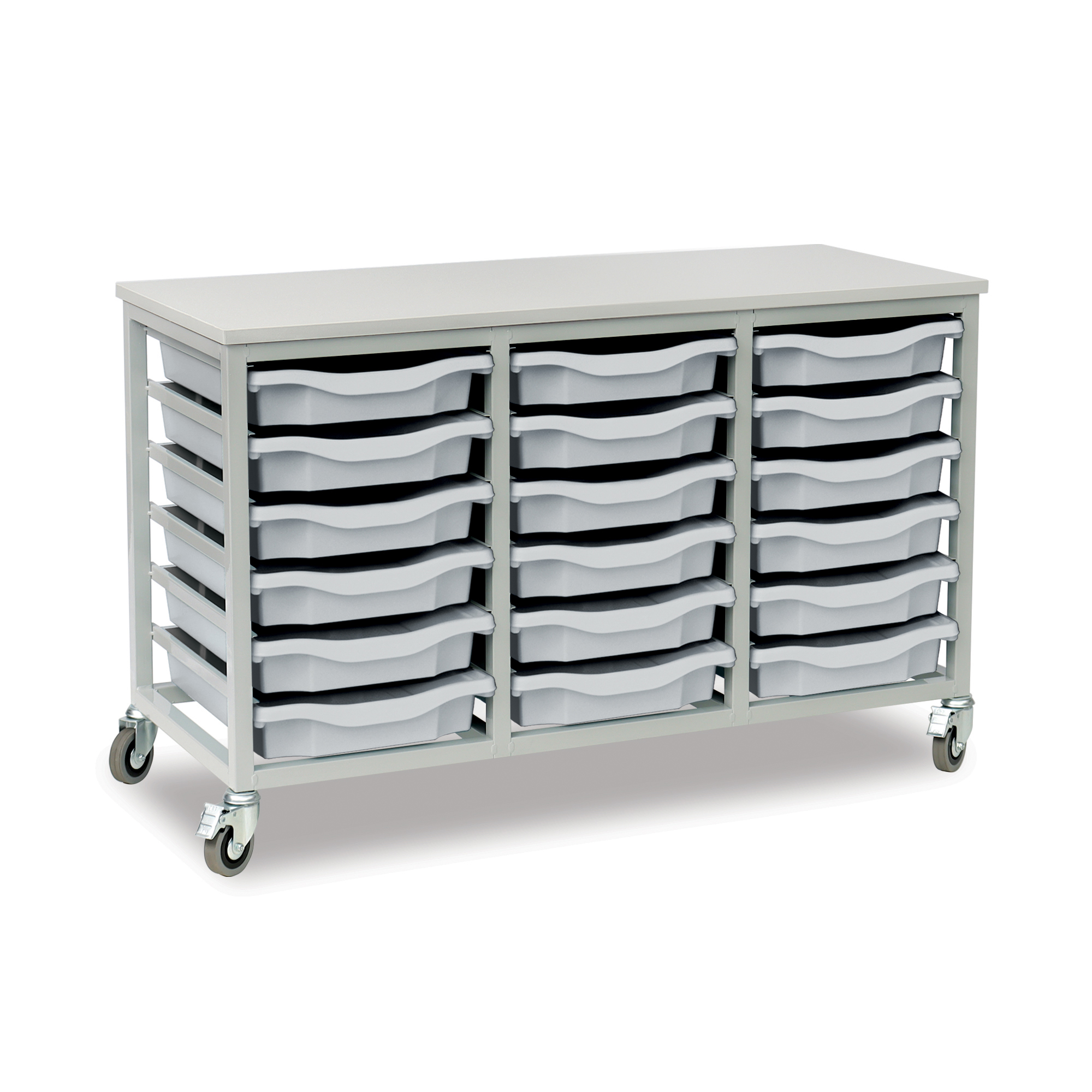 18 Mobile Shallow Tray Unit - Image 9