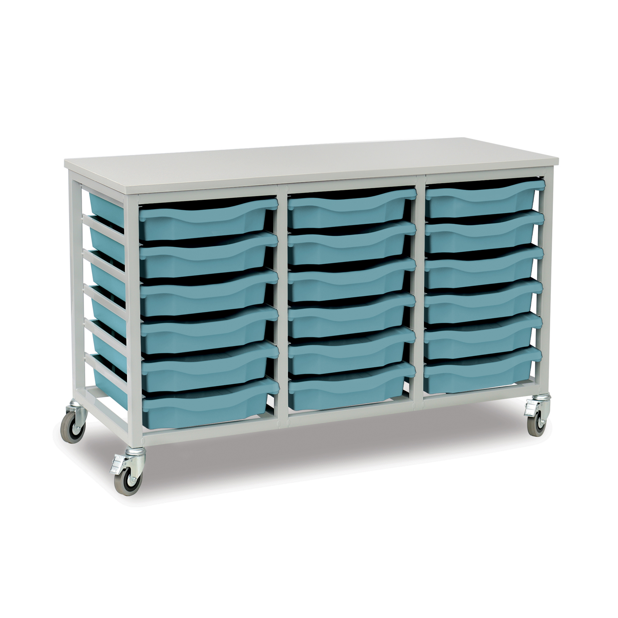 18 Mobile Shallow Tray Unit - Image 7