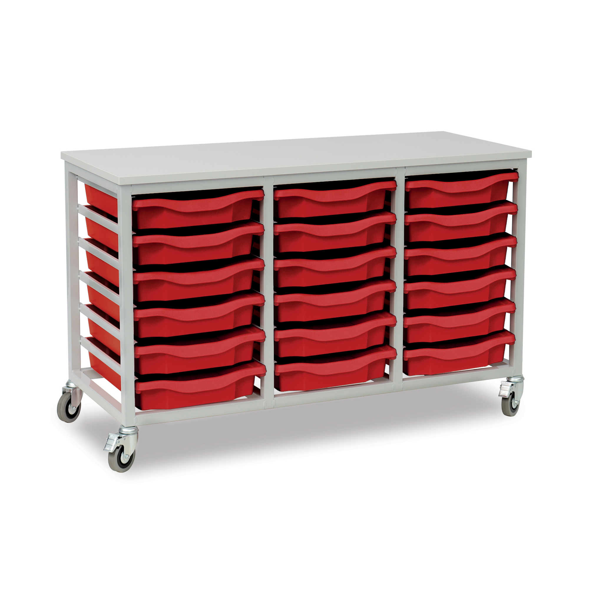 18 Mobile Shallow Tray Unit - Image 5