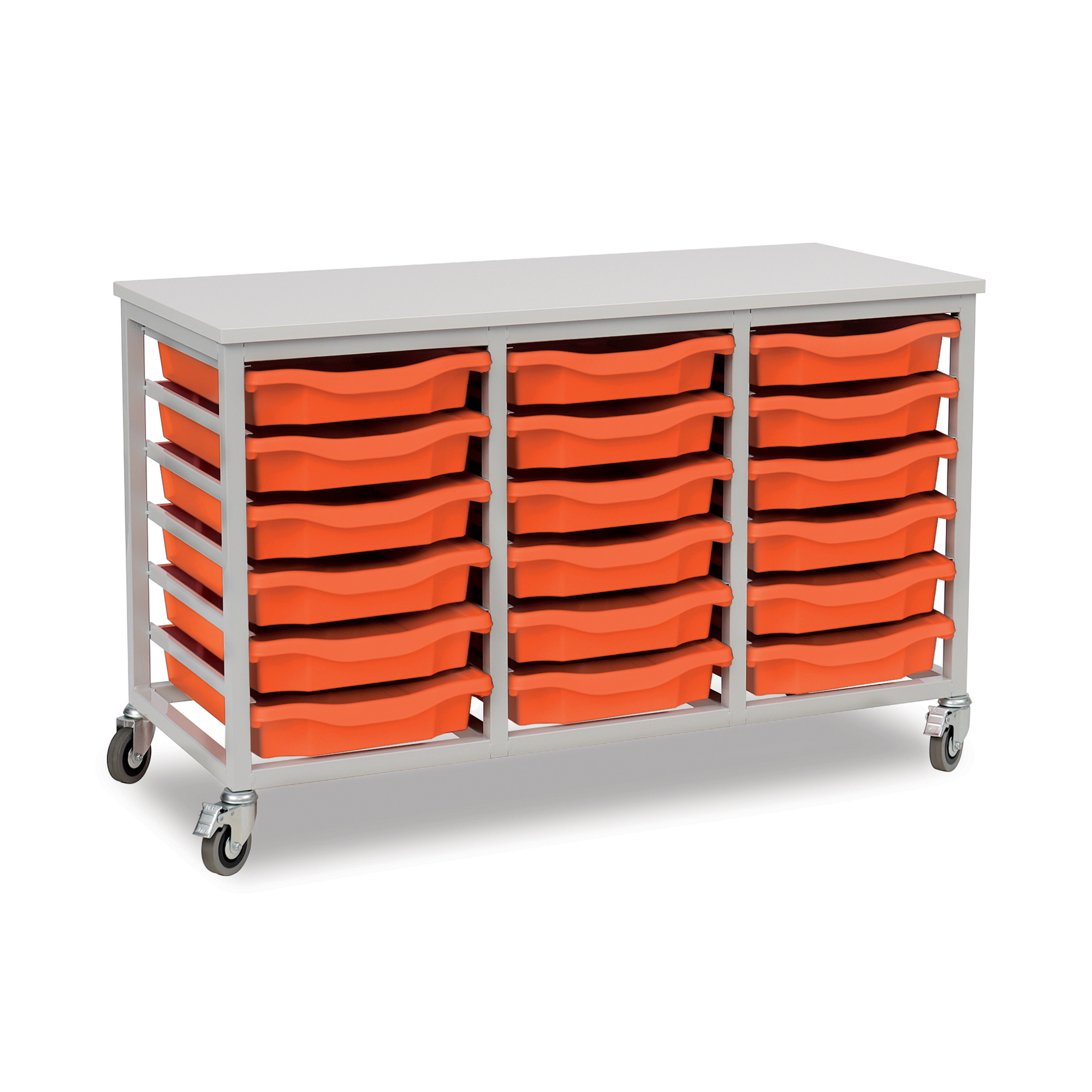 18 Mobile Shallow Tray Unit - Image 4
