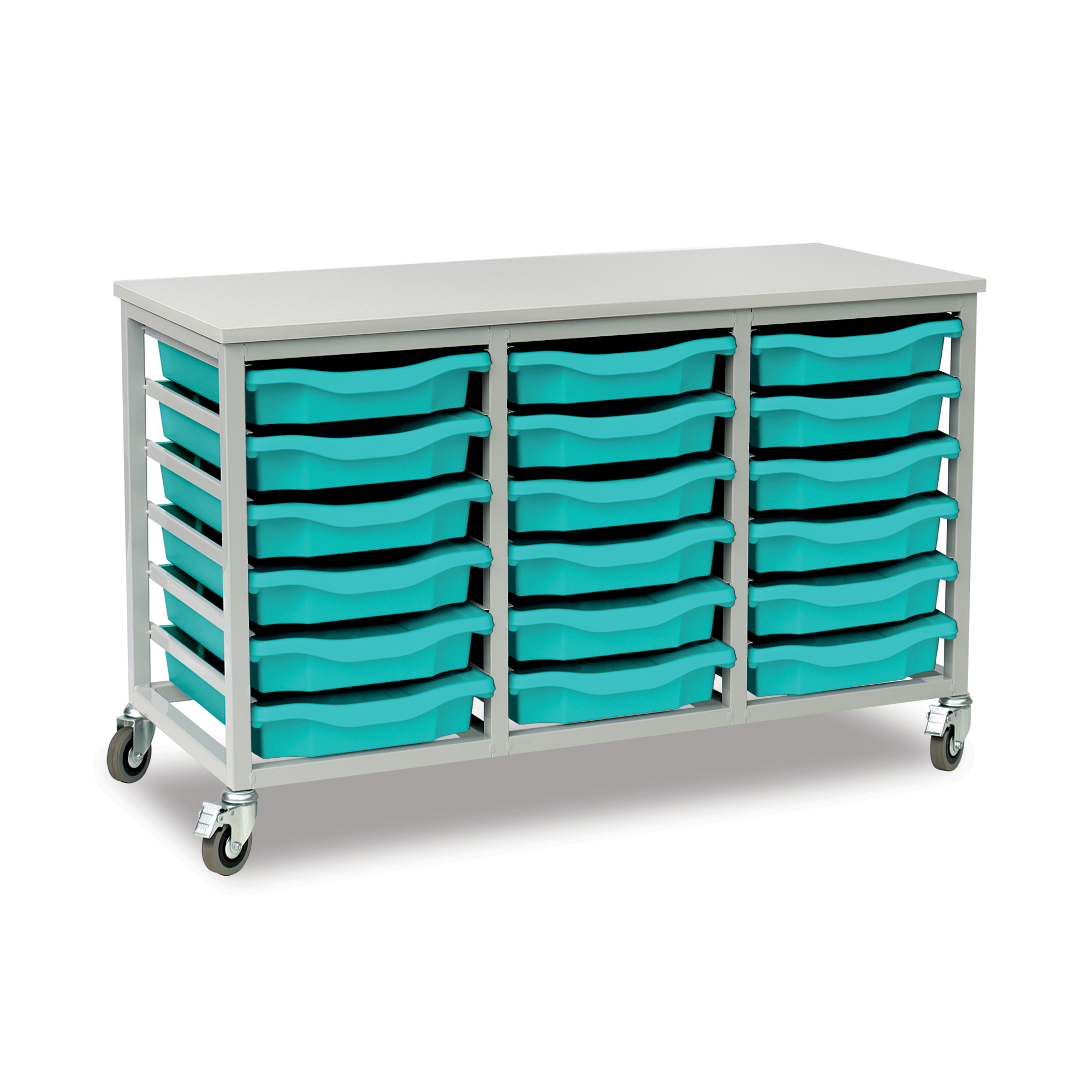 18 Mobile Shallow Tray Unit - Image 3