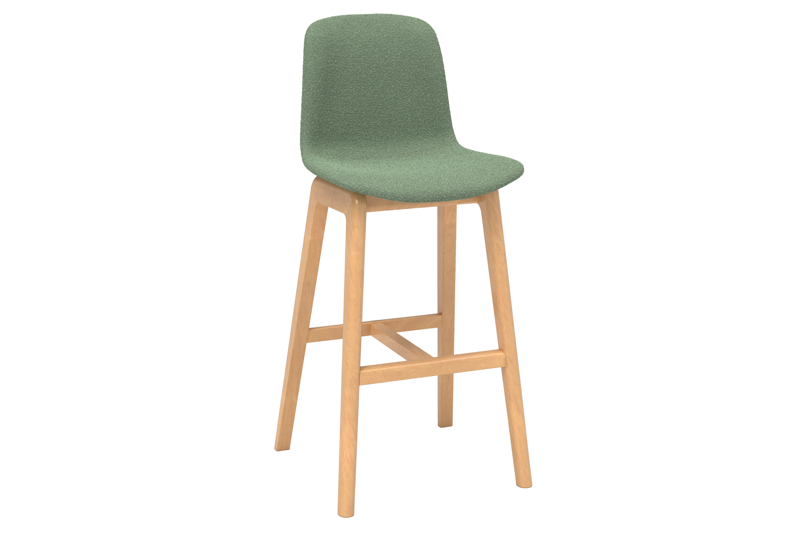 Flux Wood High Stool - Image 4