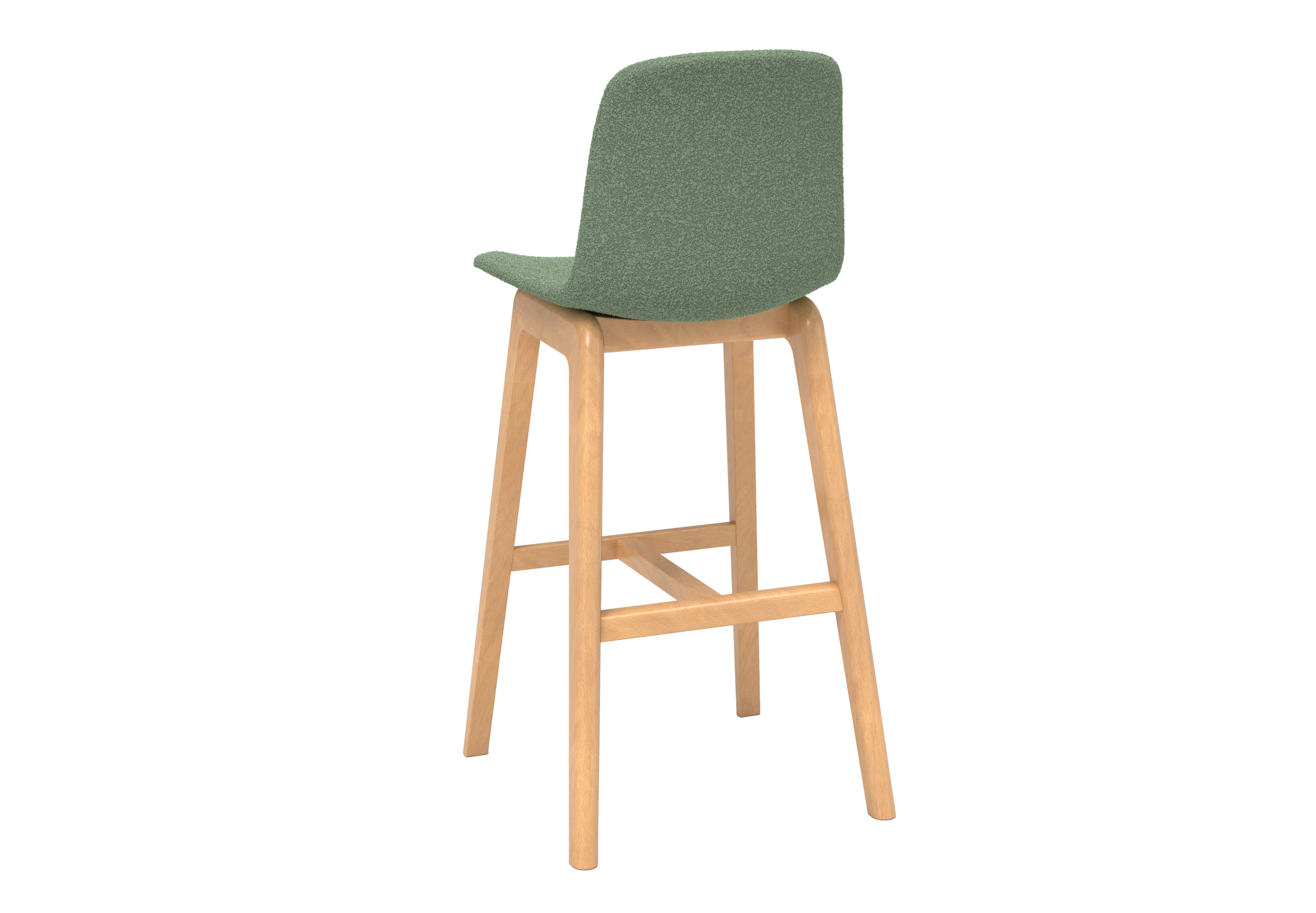 Flux Wood High Stool - Image 5