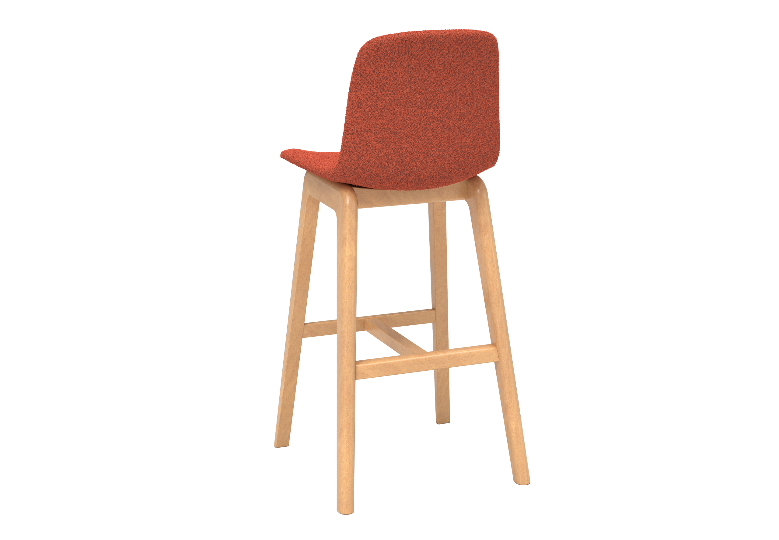Flux Wood High Stool - Image 3