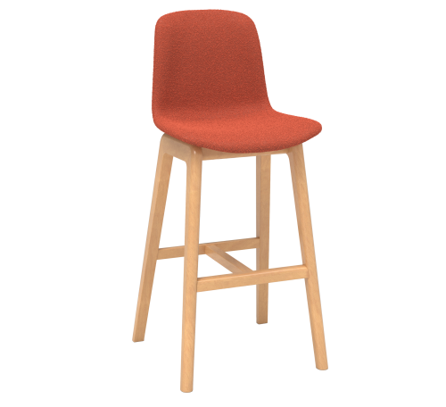 Flux Wood High Stool