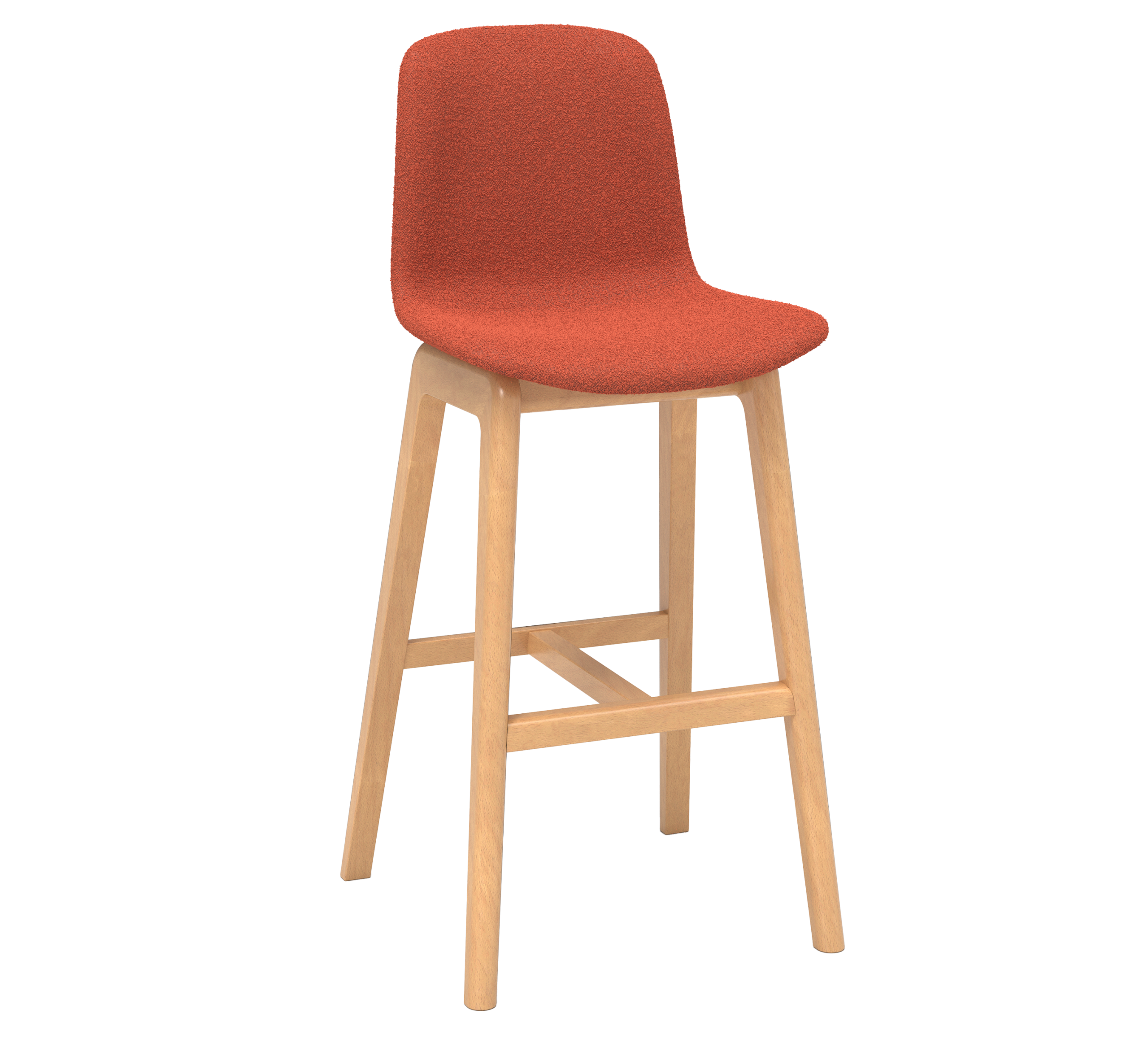 Flux Wood High Stool