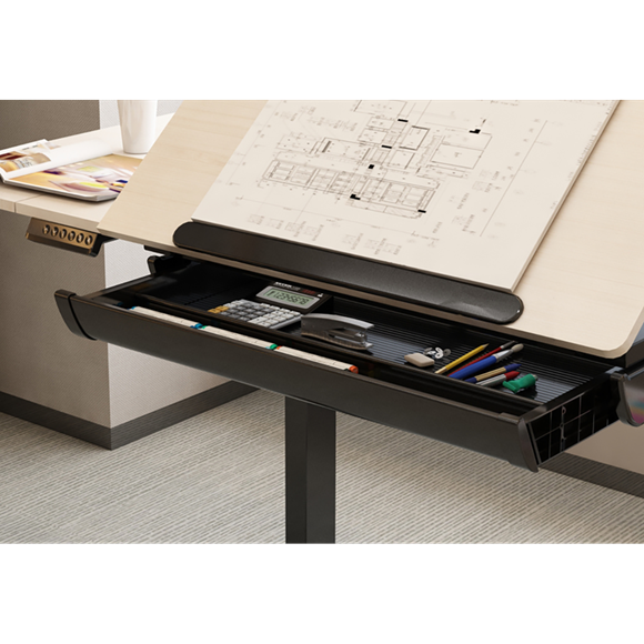 Single Motor Ultra-Quiet Adjustable-Height Electric Sit/Stand Desk - Image 9