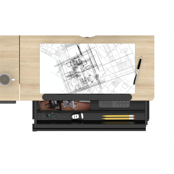 Single Motor Ultra-Quiet Adjustable-Height Electric Sit/Stand Desk - Image 4