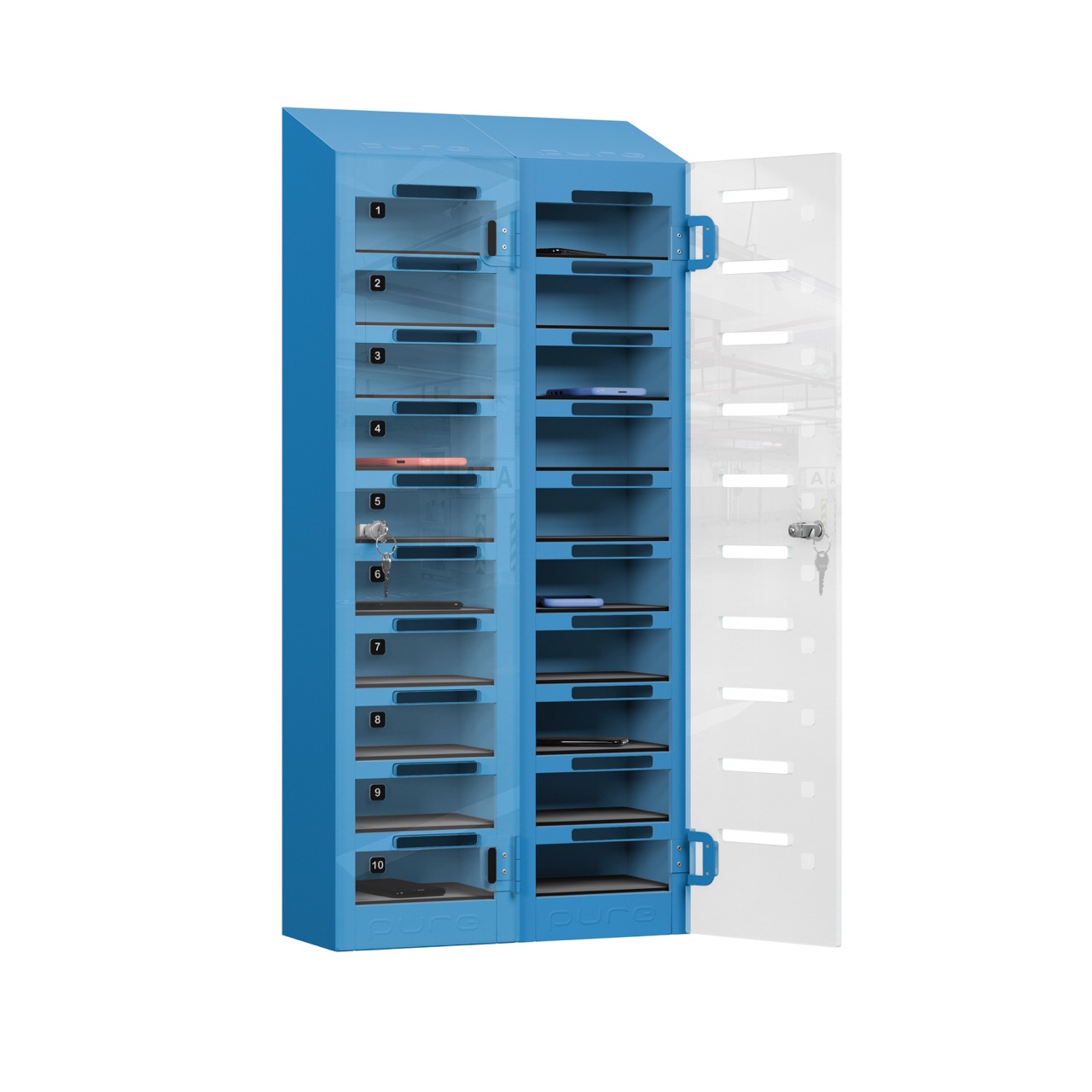 Pure Phonesafe 20 Compartment Mobile Phone Locker - Image 15