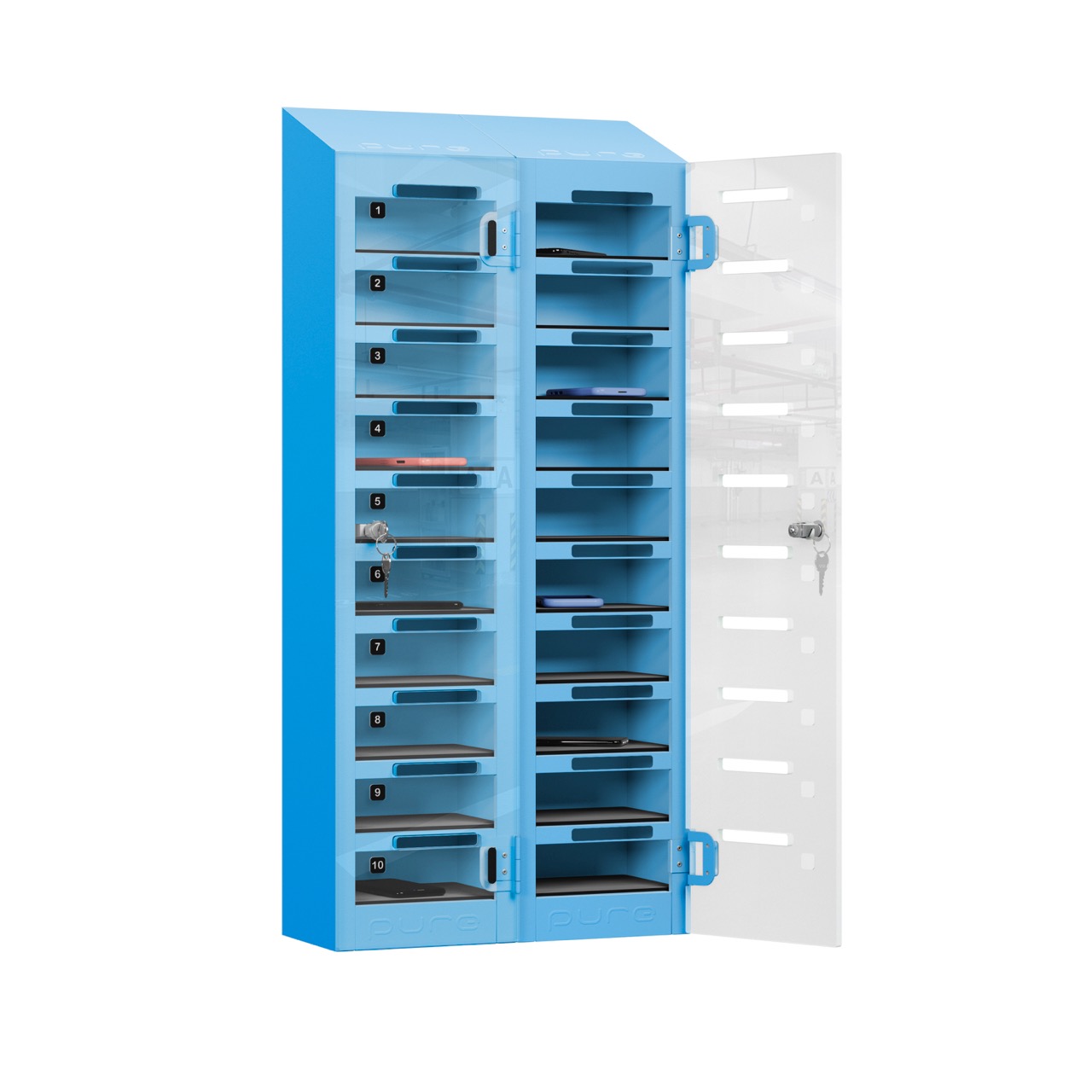 Pure Phonesafe 20 Compartment Mobile Phone Locker - Image 14