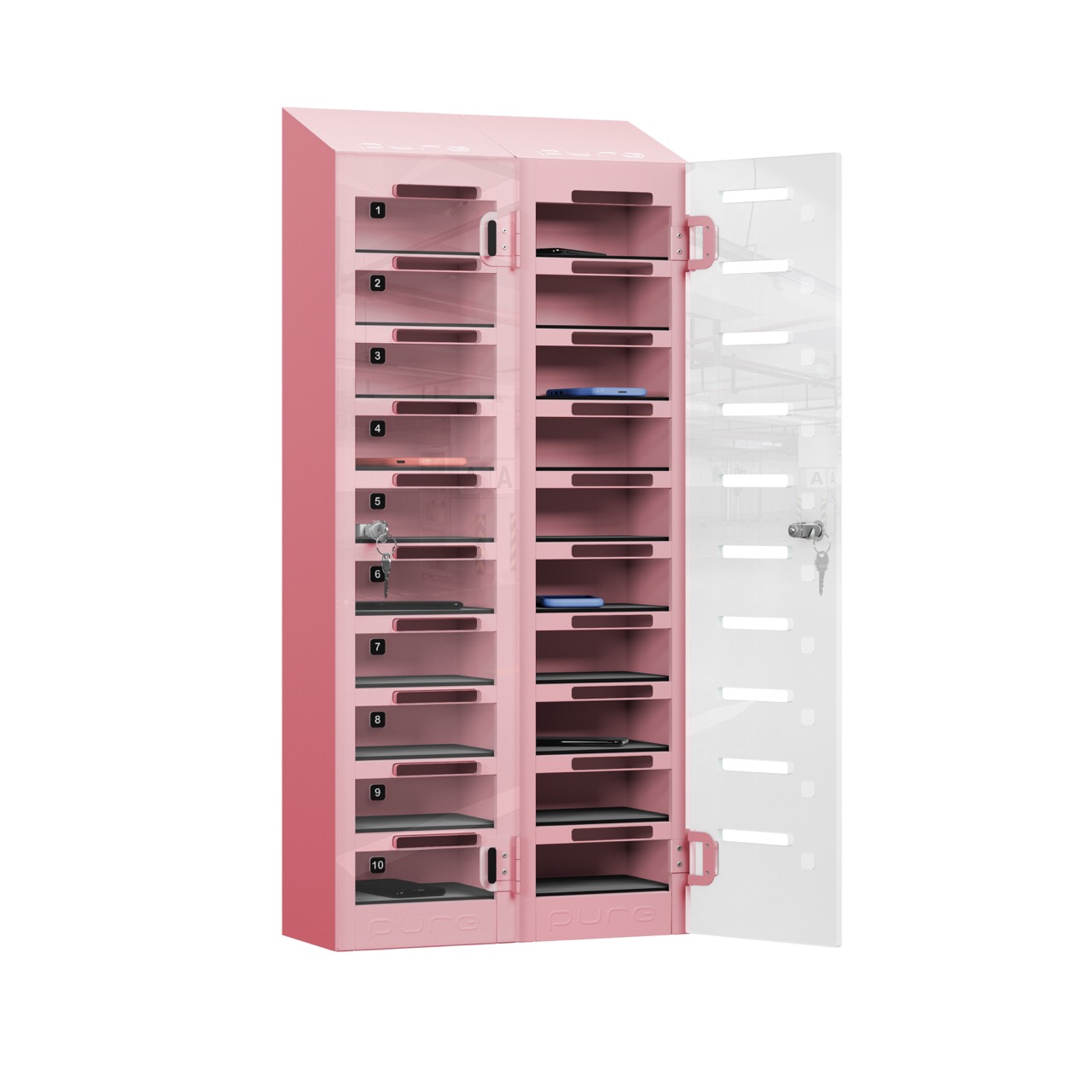 Pure Phonesafe 20 Compartment Mobile Phone Locker - Image 13