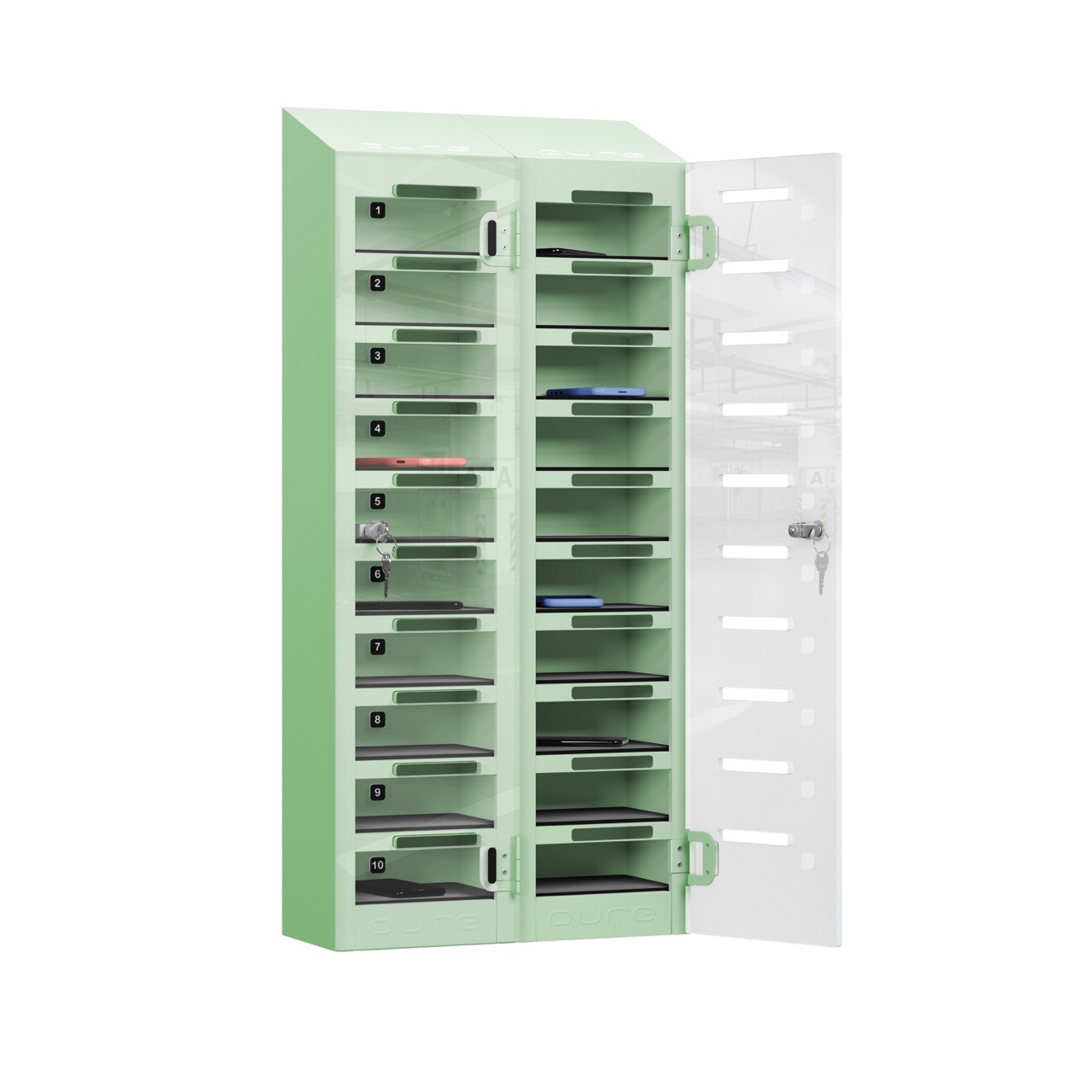 Pure Phonesafe 20 Compartment Mobile Phone Locker - Image 7