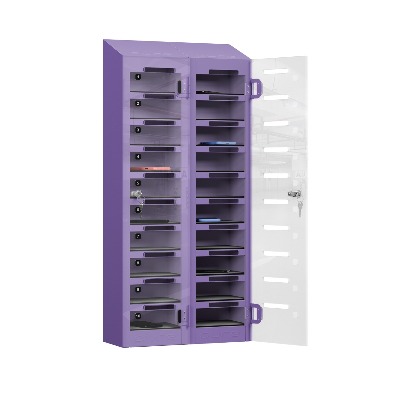 Pure Phonesafe 20 Compartment Mobile Phone Locker - Image 6