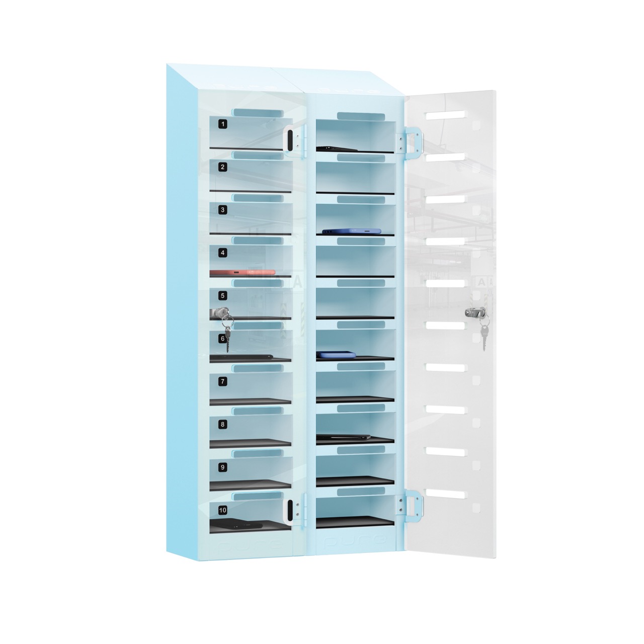 Pure Phonesafe 20 Compartment Mobile Phone Locker - Image 4