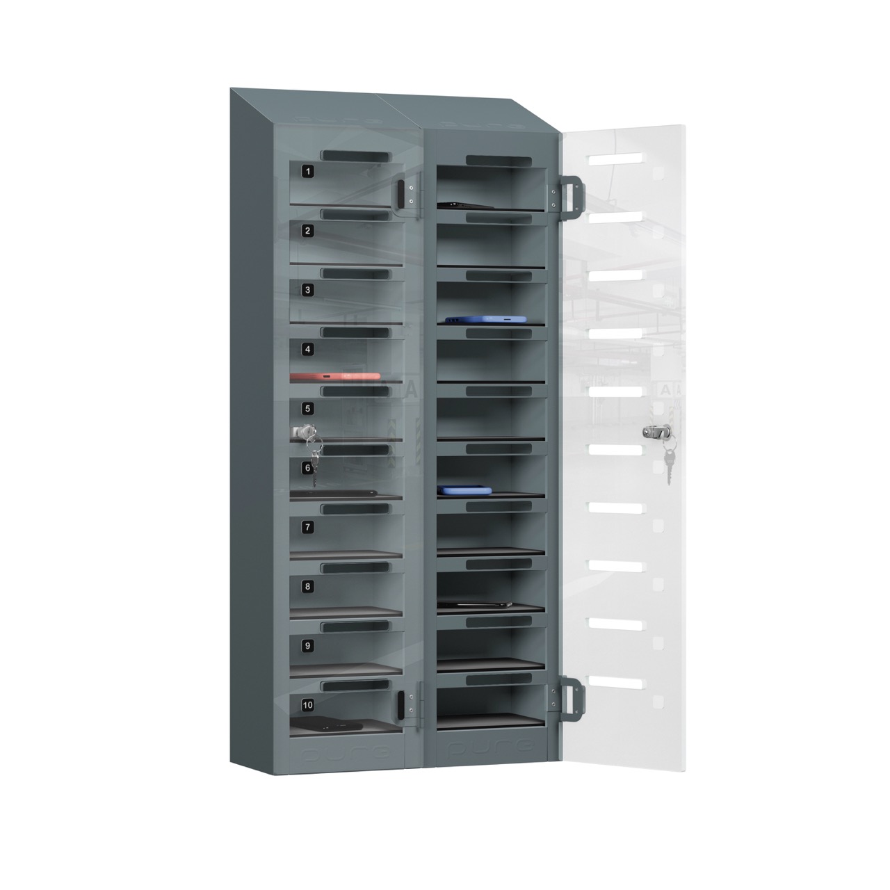 Pure Phonesafe 20 Compartment Mobile Phone Locker - Image 3