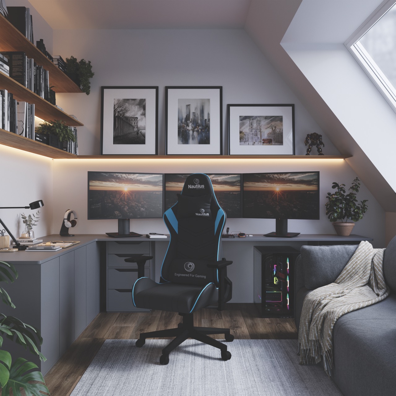Apollo – Ergonomic Gaming Chair with 4D Multi-Dimensional Armrest and 155° Tilt - Image 24