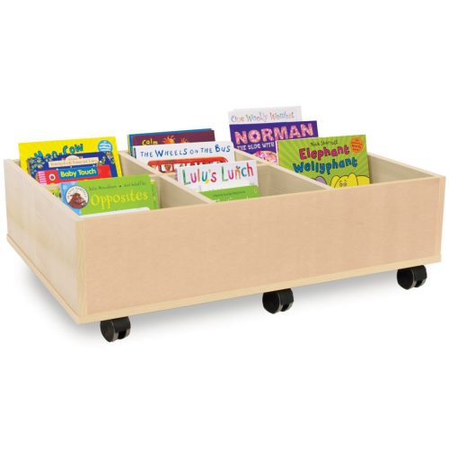 6 Bay Mobile Kinderbox Storage Unit