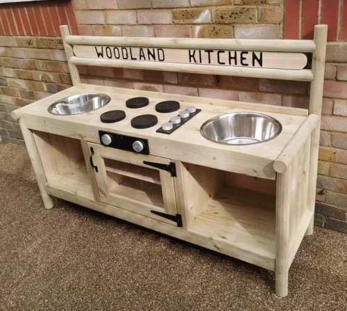 Mud Kitchen( 1.5m wide with centre oven)