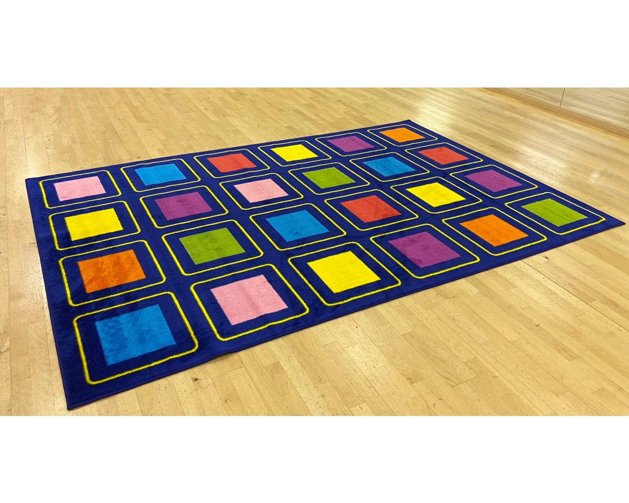 Kinder™ KinderColour Squares Placement Classroom Carpet - Image 4