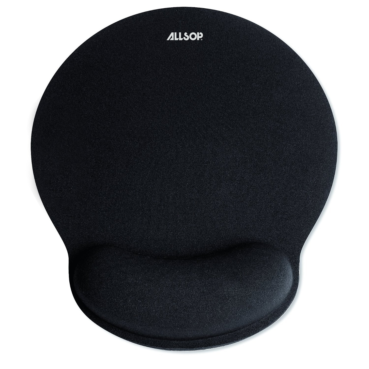 Allsop Comfort Mouse Pad with Wrist Rest – Black